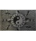 Tapiz del Yin Yang estampado en algodón 100x100