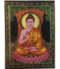 Buda meditación estampado en tapiz de 55 x 40 cm