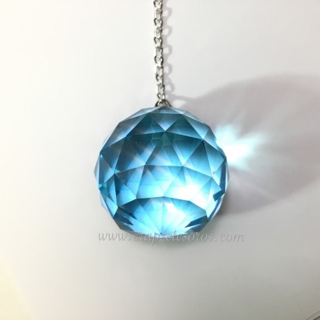 Esfera azul de Feng Sui 