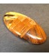 Excelente pieza de Cuarzo con Rutilo oro de Brasil en talla cabujón