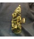 Ganesha de resina dorada