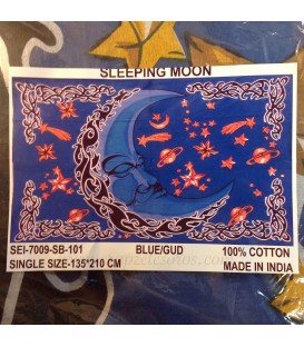 Luna durmiente en tapiz 135x210 cm