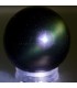 Obsidiana arcoiris de Méjico talla esfera