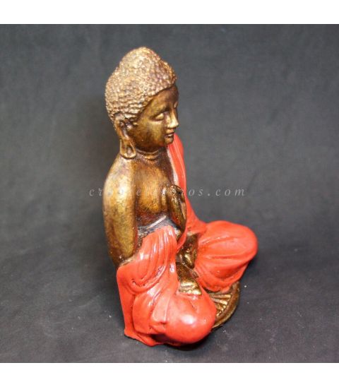 Buda de resina rojo de Indonesia