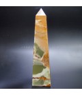 Obelisco de Onix verde o Calcita de Pakistán