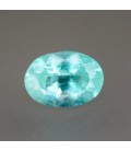 Luminosa Esmeralda gema de Brasil talla oval