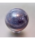 Esfera de Aventurina azul natural de 57mm