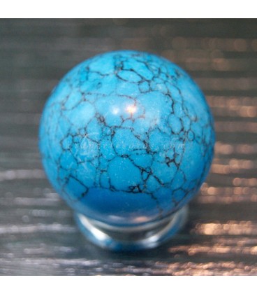 Esfera de Magnesita azul de India