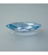 Topacio azul gema talla oval de Afganistán