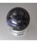 Labradorita tallada como esfera de 32 mm