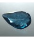 Espectacular Fluorita azul talla gota de Brasil