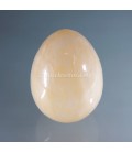 Calcita amarilla en huevo de 50mm
