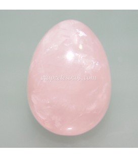 Huevo de Cuarzo rosa