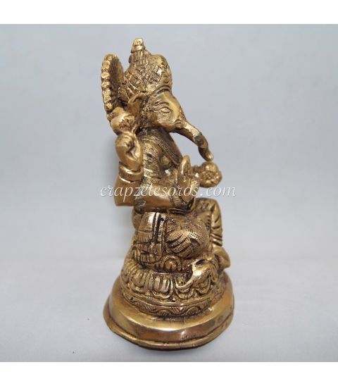 Recia Ganesha de latón mal llamado bronce