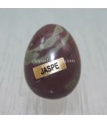 Huevo de Jaspe bandeado con peana