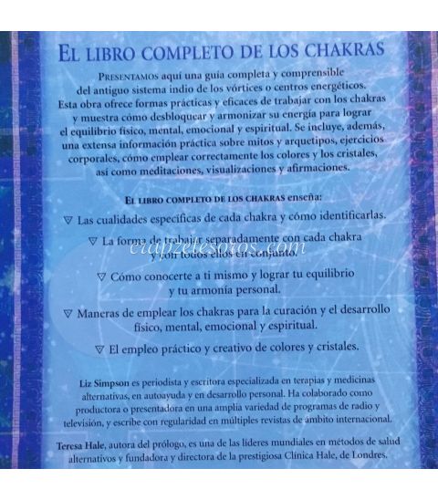 El libro completo de los chakras.