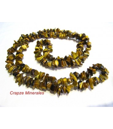 Collar Ojo de tigre chip