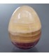 Fluorita arcoiris de China talla huevo