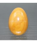 Jaspe Amarillo tallado en forma de huevo