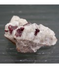 Cinabrio cristal con Dolomita sobre matriz de Hunan, China