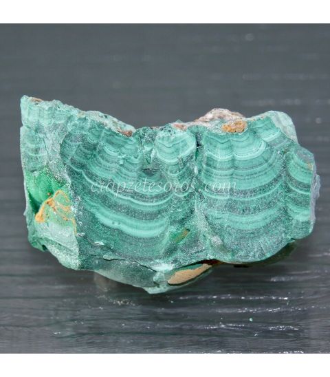 Azurita cristalizada con Malaquita de China