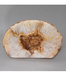 Geoda de Cuarzo citrino