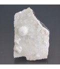 Piedra peluda Okenita nodular en matriz de la India