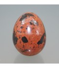 Obsidiana caoba en huevo de 45mm