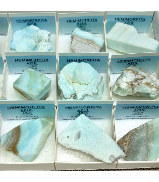 Azabache, Shungita · Cajita 4x4 cm - Mineral Prime