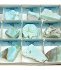 Hemimorfita azul de USA en cajita de coleccion 