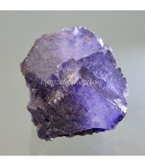 Fluorita lila cristalizada de U.S.A.