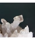 Cuarzo cristal de roca CETRO en drusa de Brasil