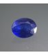 Zafiro azul gema talla oval de 2,7 quilates