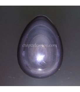 Obsidiana arcoiris en huevo de 45 mm