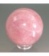 Esfera de intenso Cuarzo rosa de Madagascar