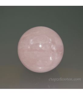 Cuarzo rosa en esfera de 50 mm