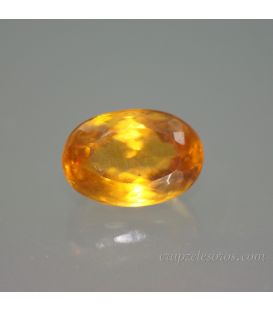 Heliodoro, piedra del Sol en gema facetada de 8.7 quilates