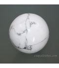 Howlita natural en esfera de 32 mm