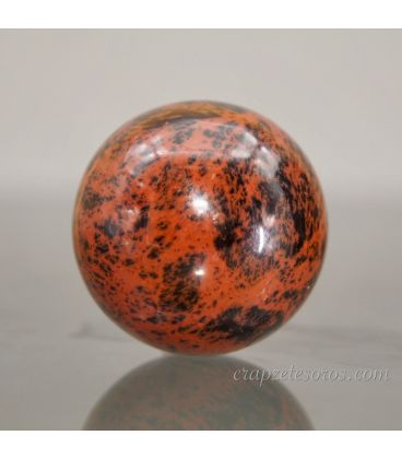 Esfera de Obsidiana caoba de 32mm