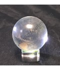 Esfera de cristal de 55mm con peana