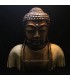 Impresionante Busto de Buda en resina de Indonesia